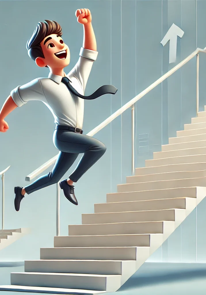 Climbing stairs Climbing stairs